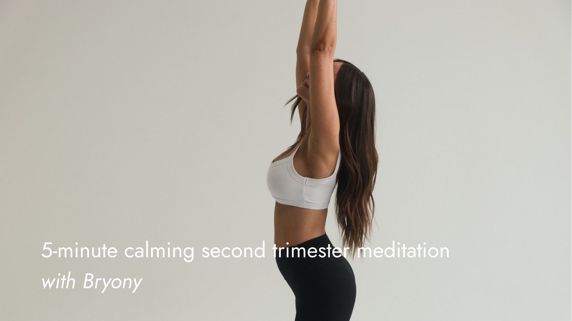 NEW: 5-minute calming second trimester mediation