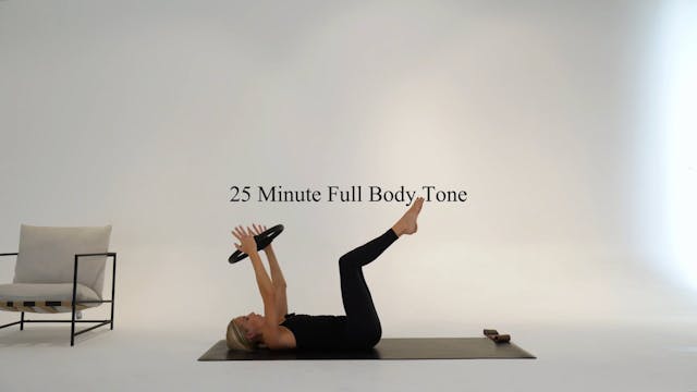 25 minute full body tone using a ring...