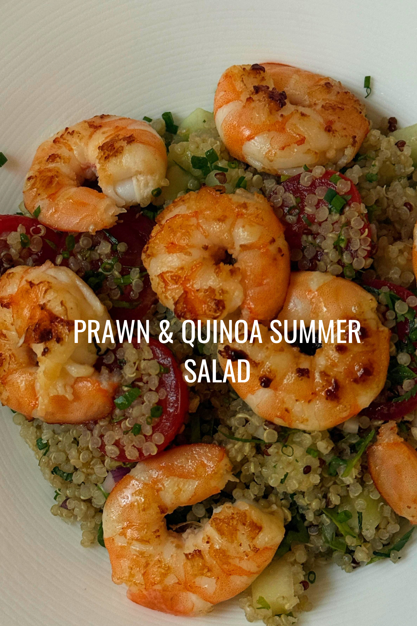NEW: Prawn & quinoa summer salad