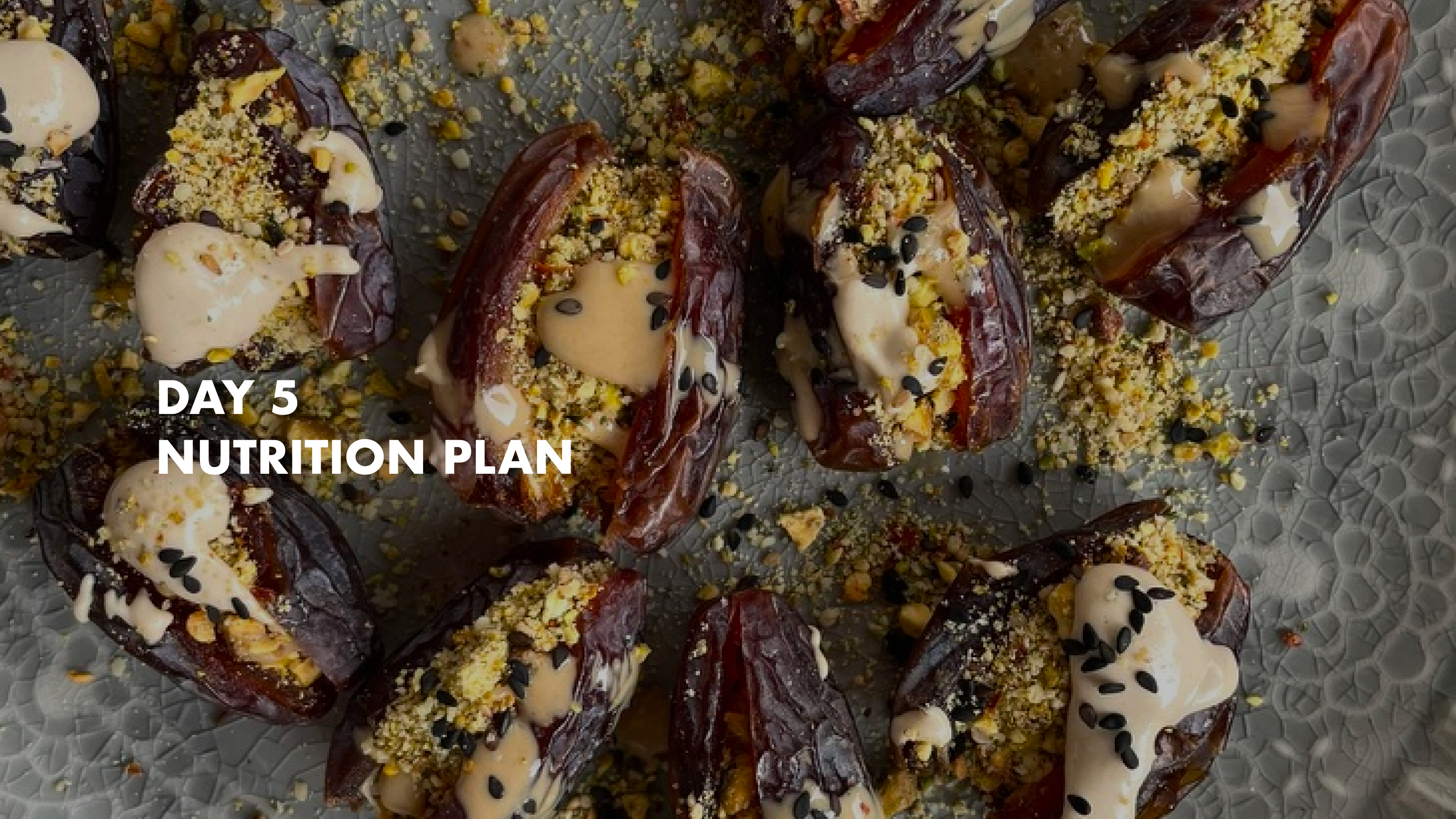 Day 5 - Nutrition Plan