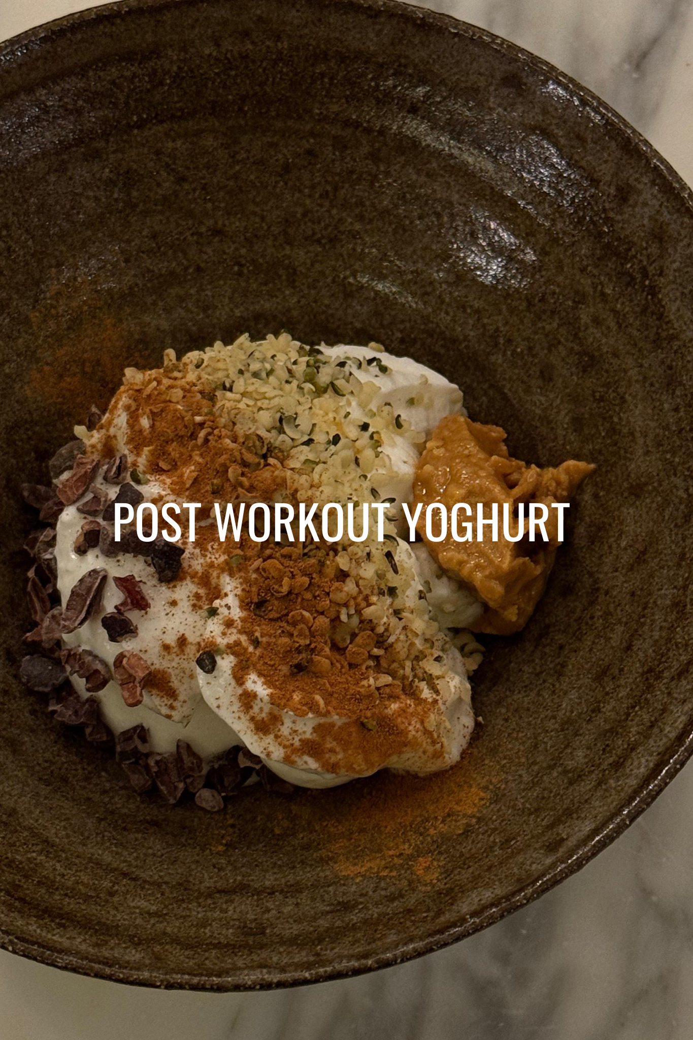 Post Workout Yoghurt