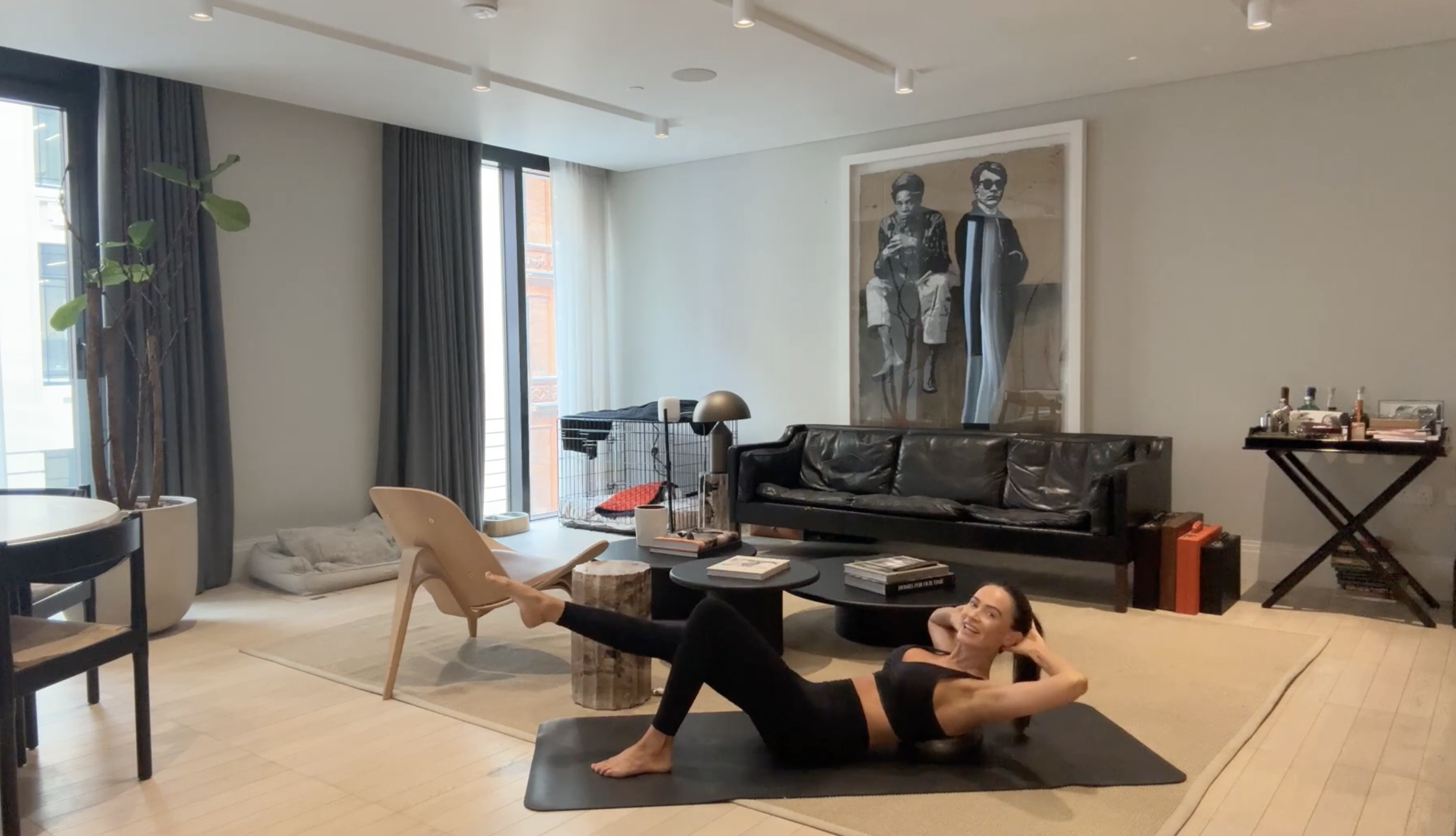  LIVE 20 minute upper body using the ball