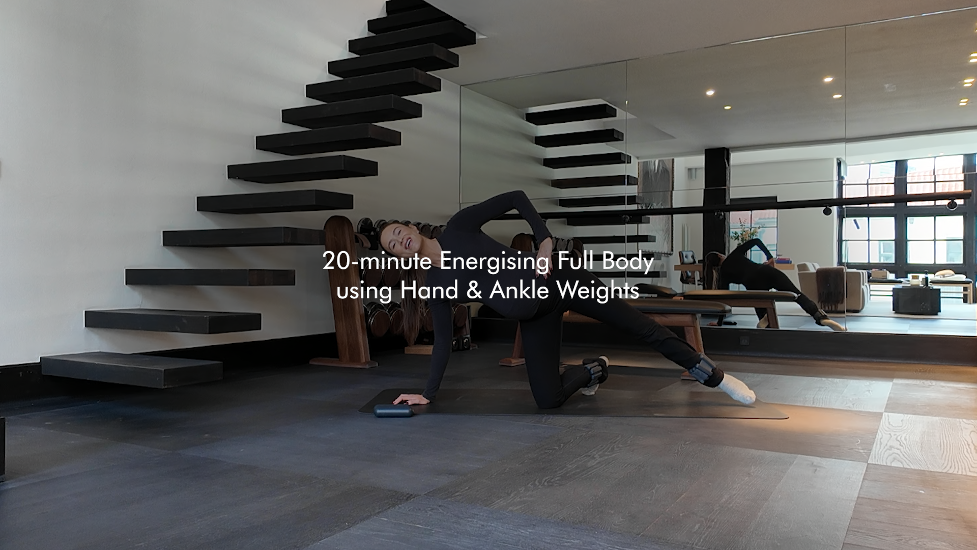 NEW: 20-minute energising full body using hand & ankle weights
