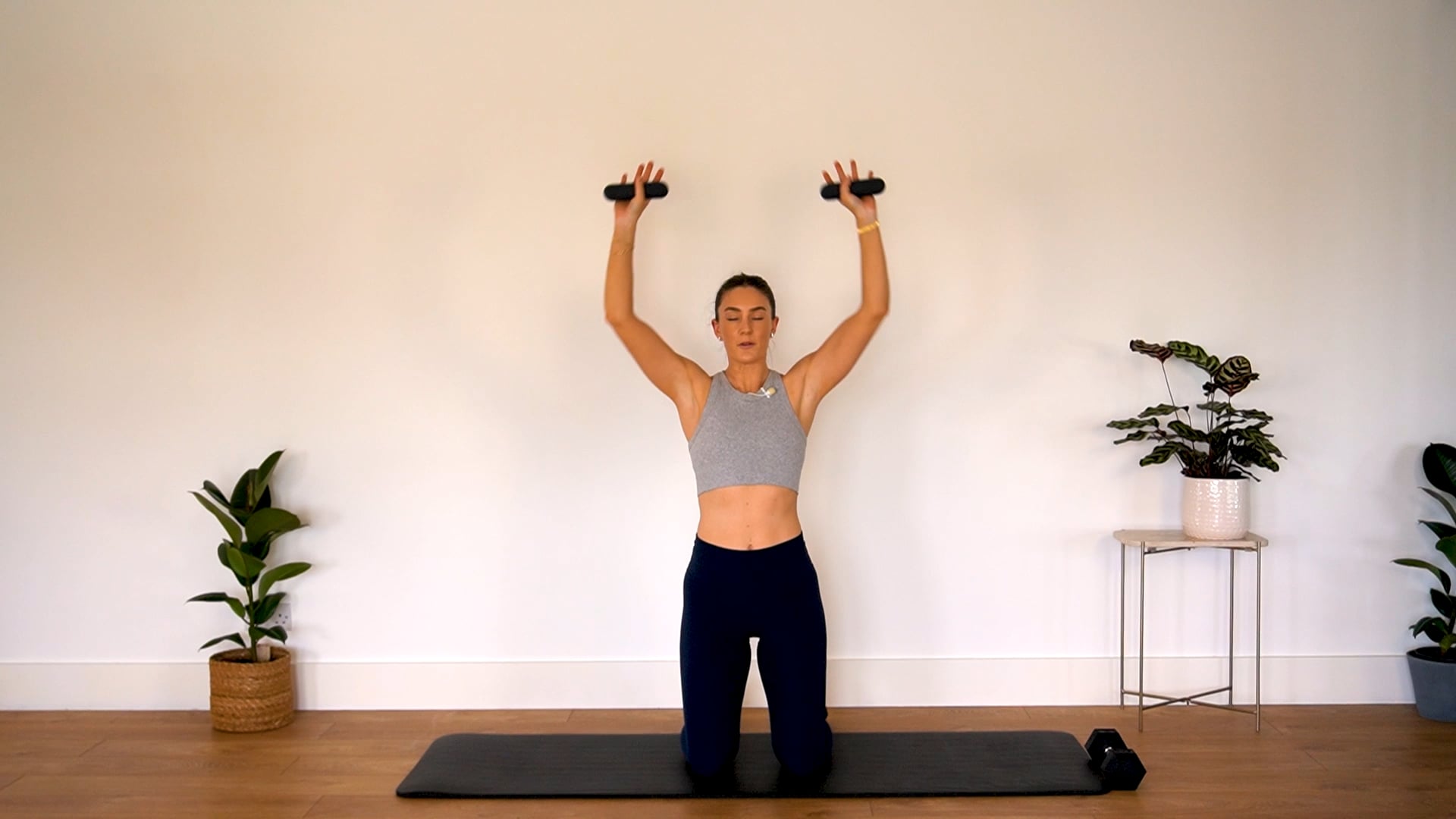 18 Min Stong Arms with Dumbbell & Weights