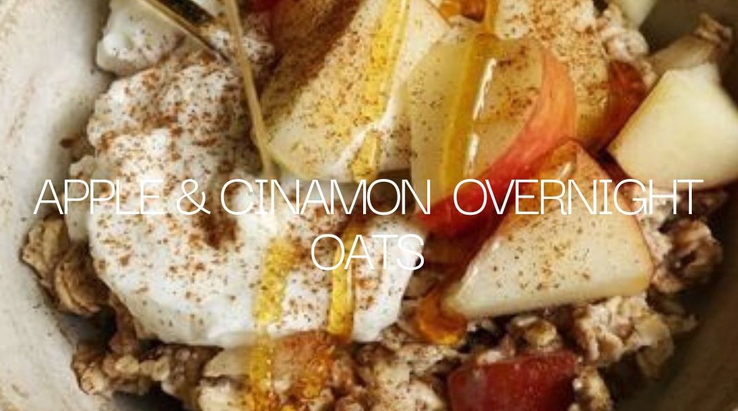 Apple and Cinnamon Overnight Oats