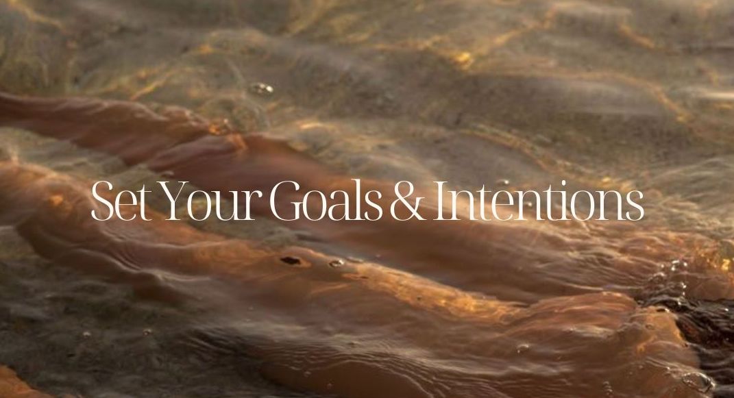 Wellbeing Goal & Intention Sheet 