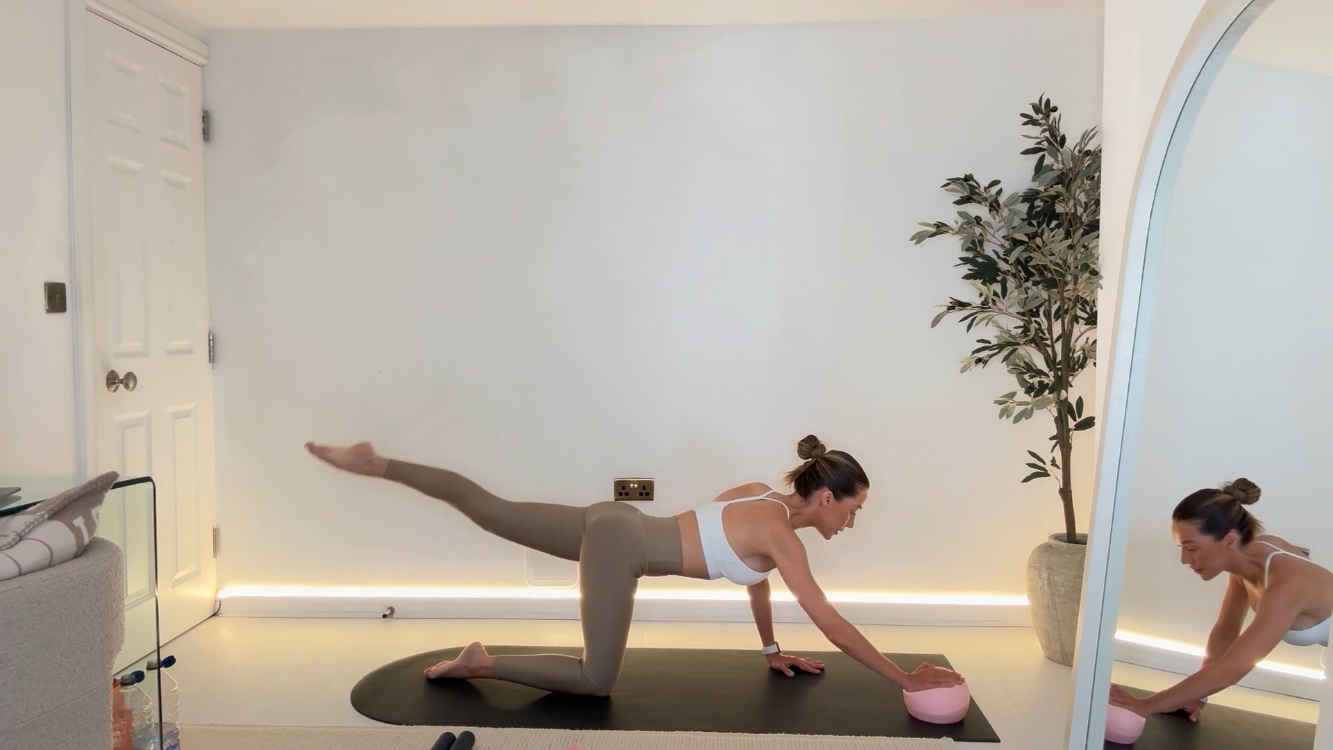 20 min Full Energy Full Body with Hand Weights, Band & Ball