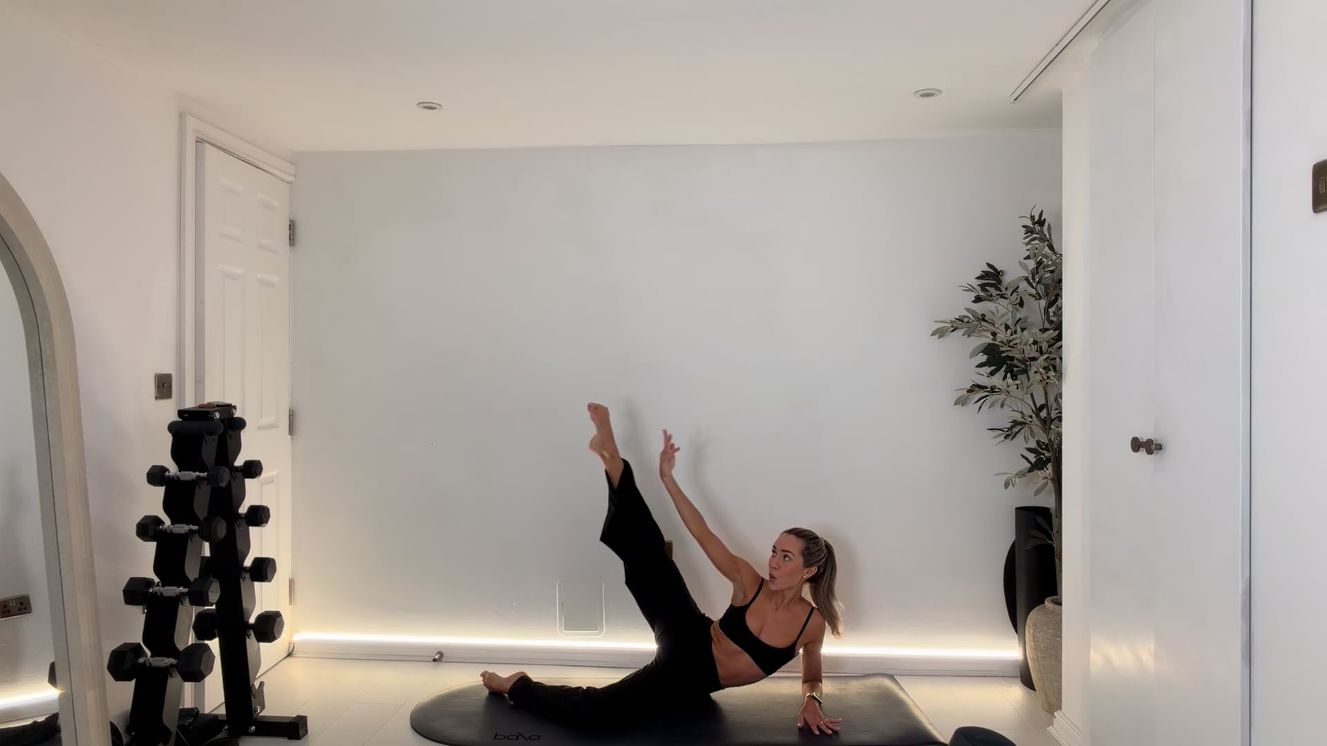 NEW 25 min Classic Core & Legs with Pilates Ball