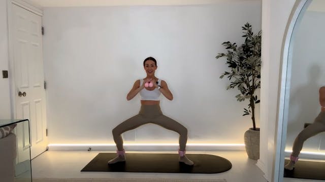 15 min Ab & Arm Class with Hand Weigh...
