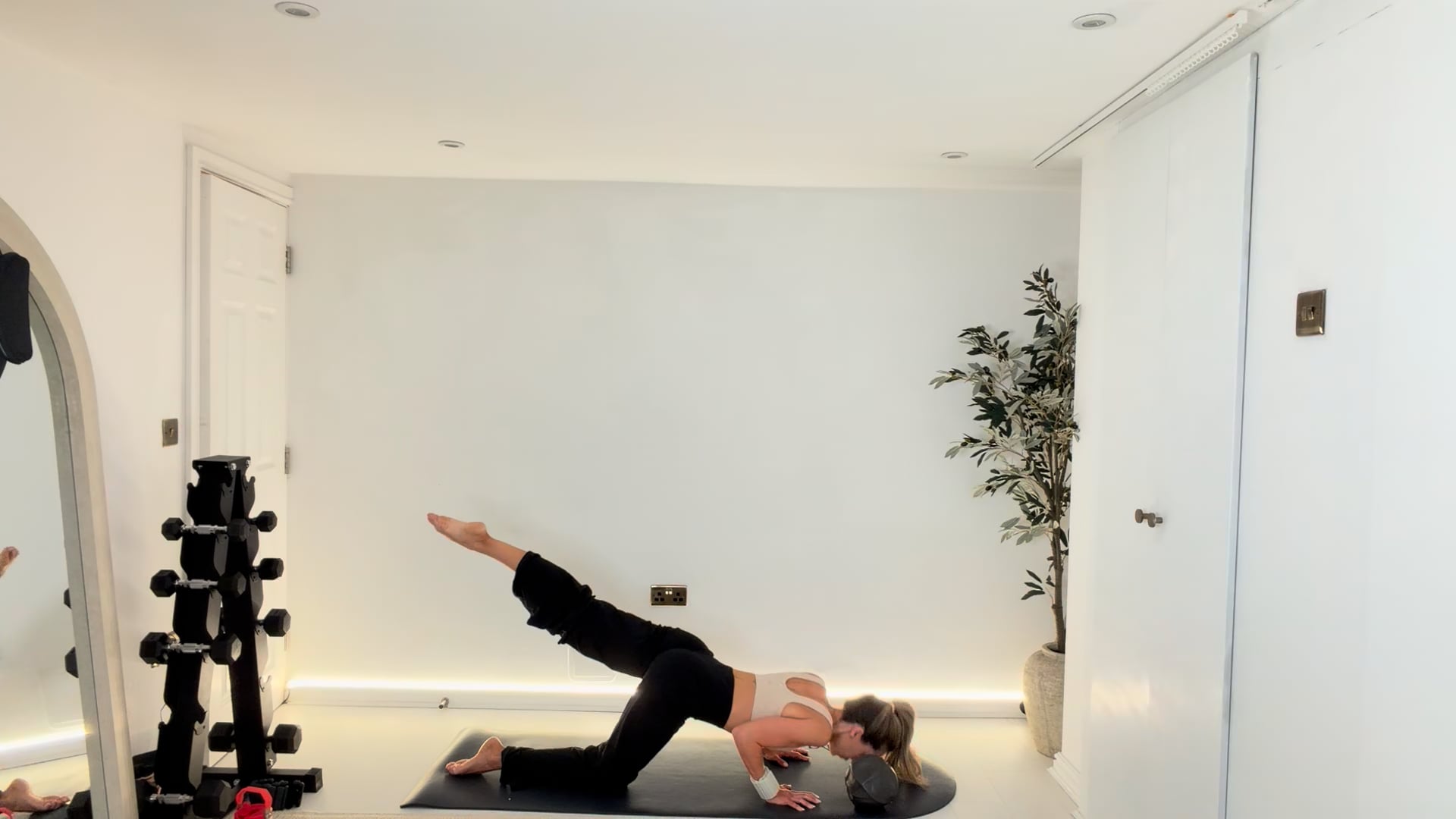 NEW 30 min  Full Body Classic Flow with Ball & Ankle Weights
