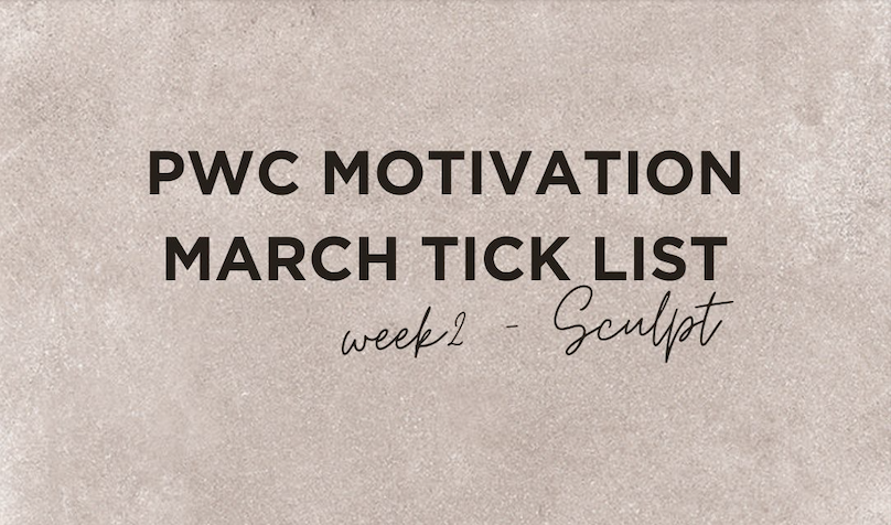 Motivation March Tick List Week 2