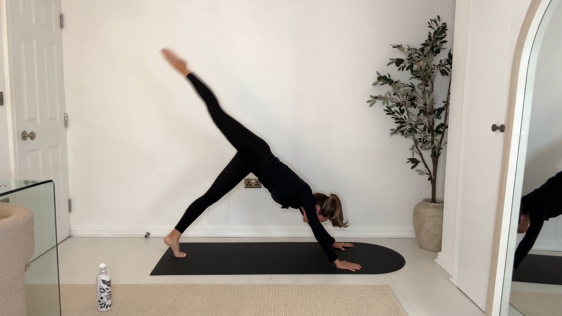 20 min fluid flow own body weighted class