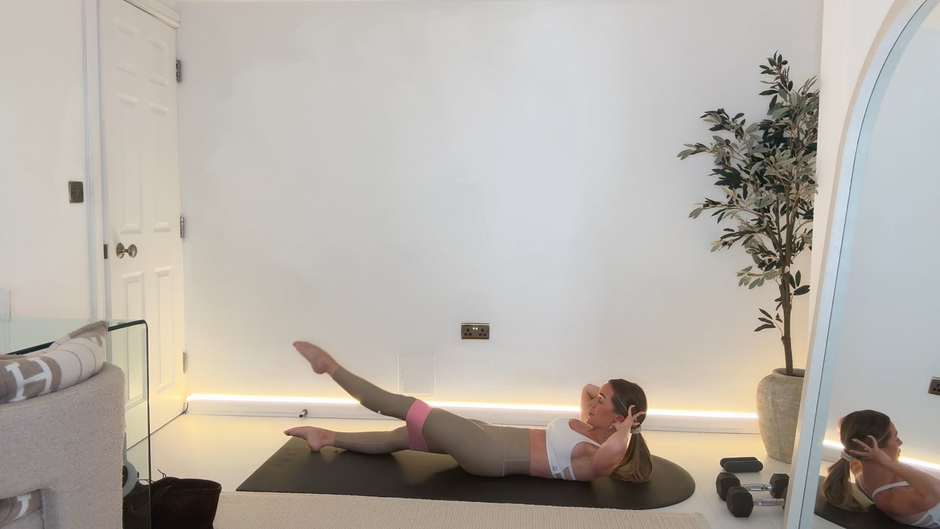 20 min ish Abs with Inner & Outer Thighs with Band