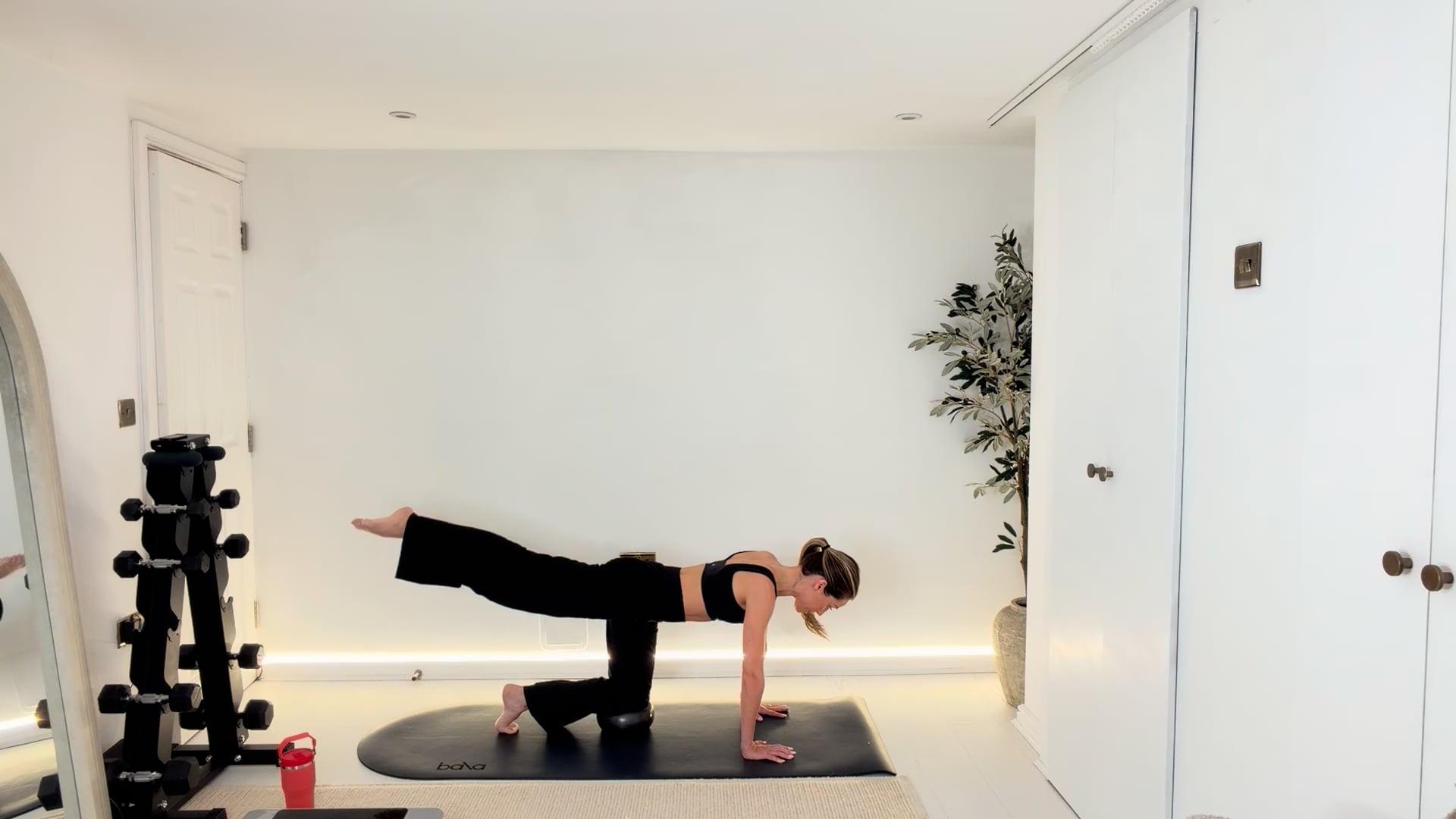 NEW 20 min Fire Up Your Core with Ankle Weights & Ball