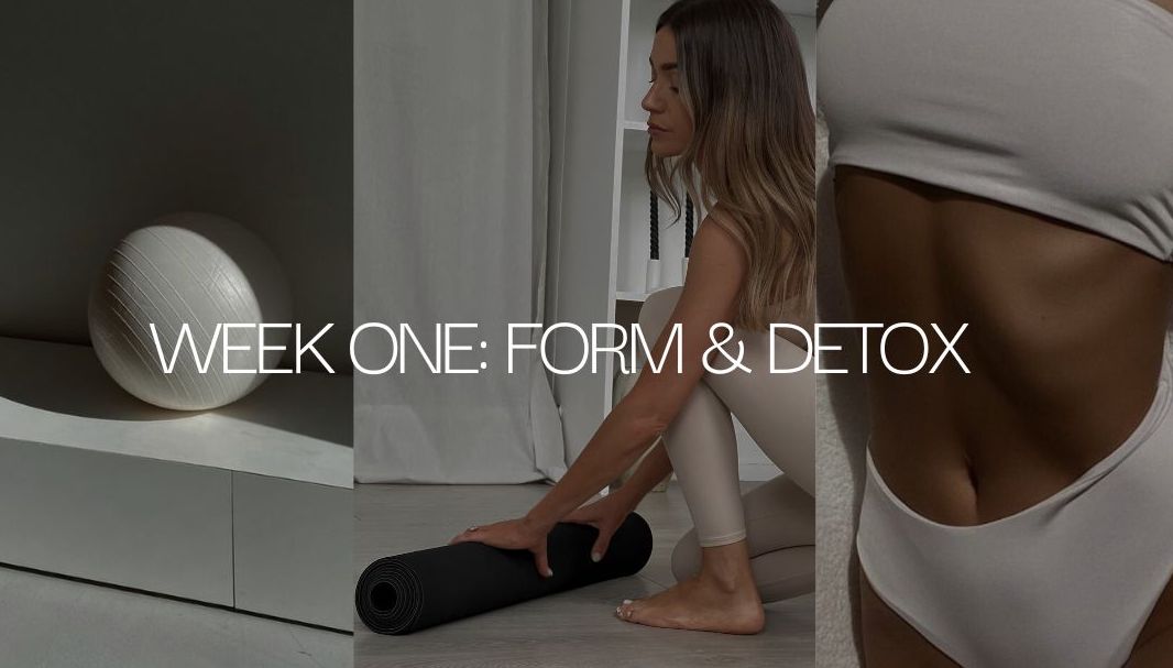 Wellness Girl Guide Schedule: Week One Form & Detox