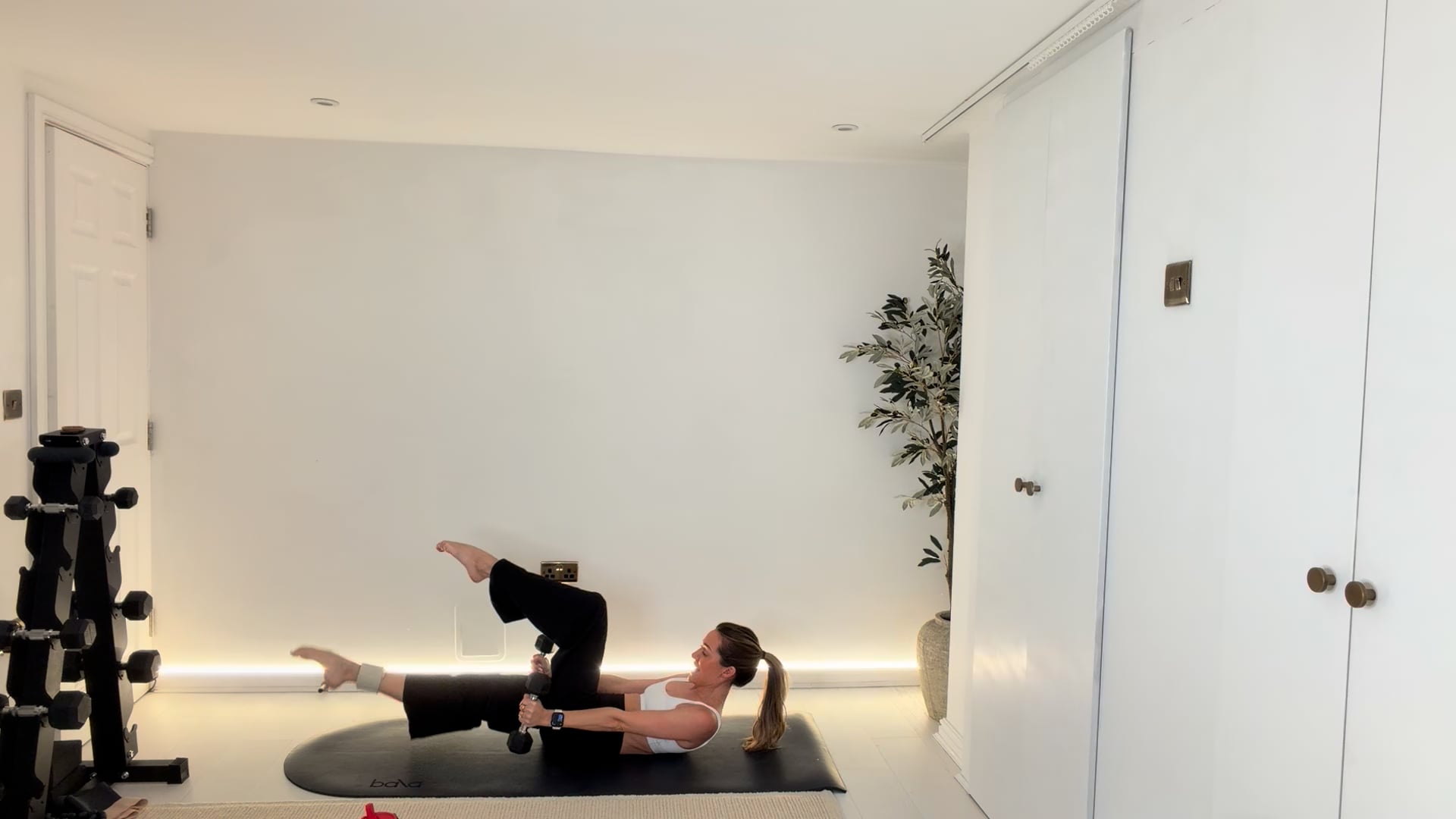 NEW 25 min Full Body Tone with Hand Weights & Ankle Weights