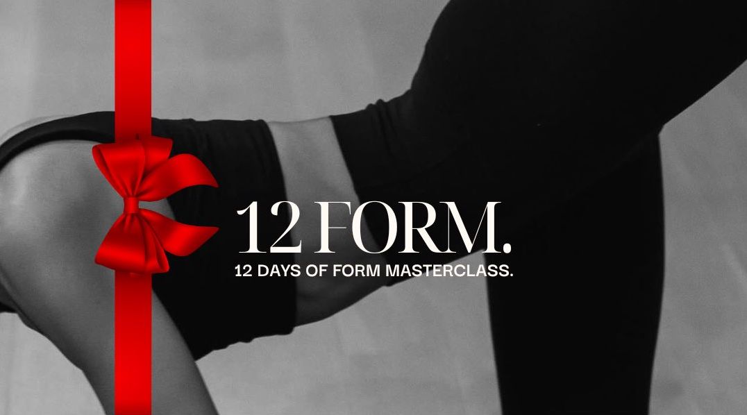 12 DAYS OF FORM SCHEDULE WEEK ONE