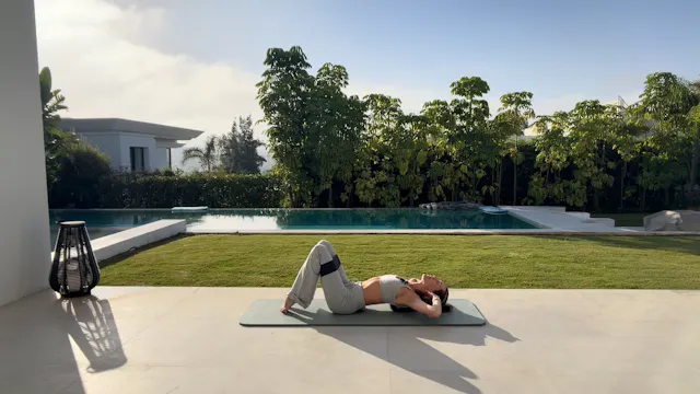 30 min Anywhere Abs & Bum with option...