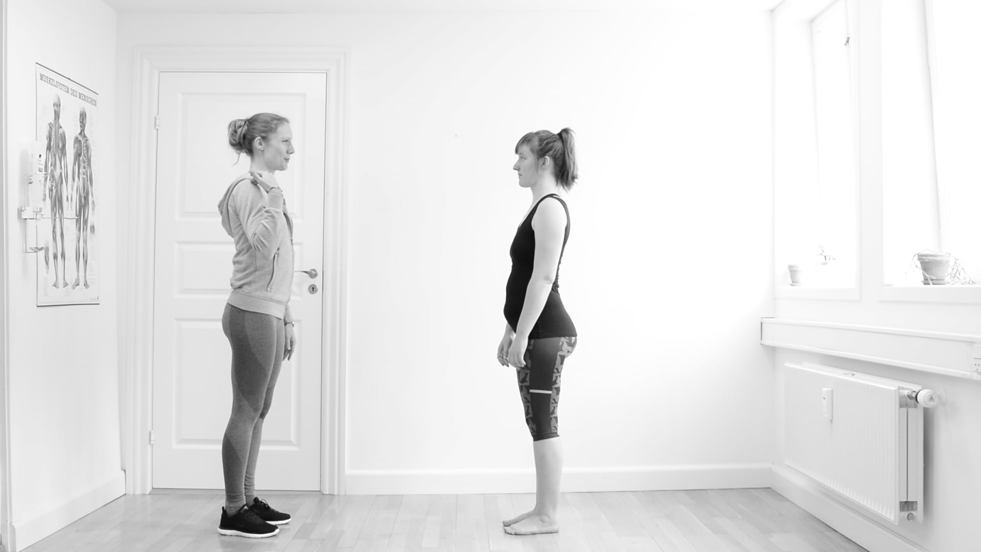 Fang dine mavemuskler - Stående