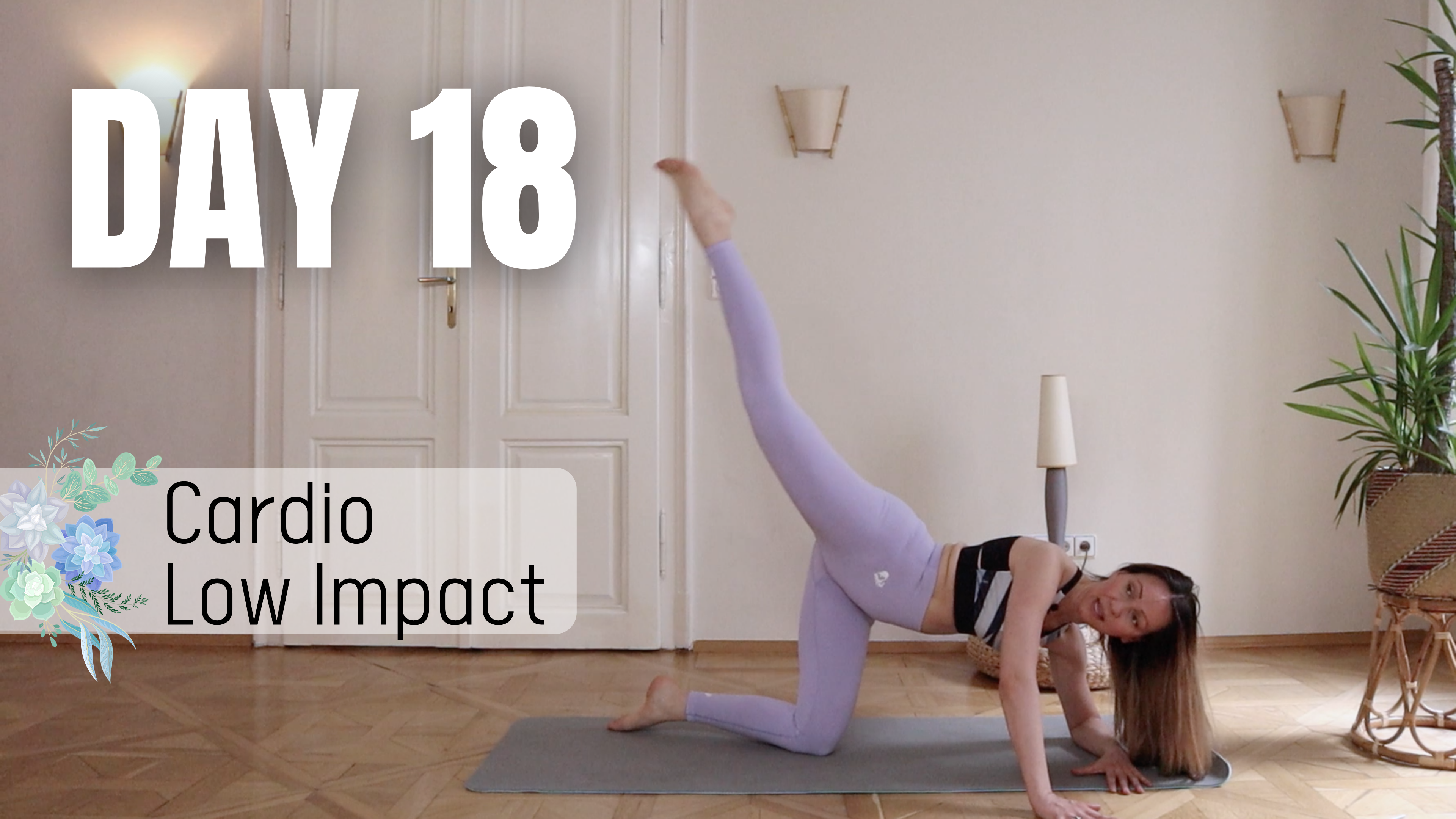 Day 18_Cardio Low Impact Pilates