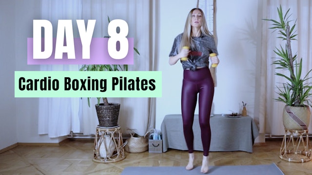 DAY 8_Cardio Pilates + Boxing