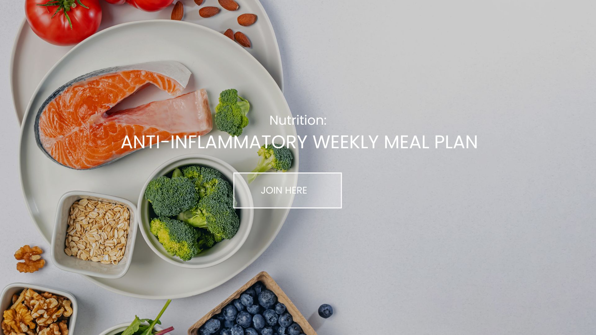 Anti Inflammatory Weekly Meal Plan
