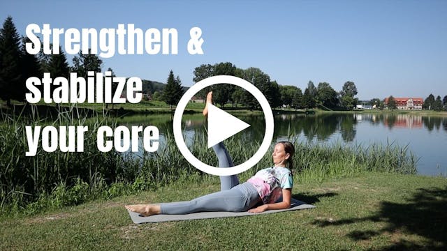 Strengthen and stabilize your core