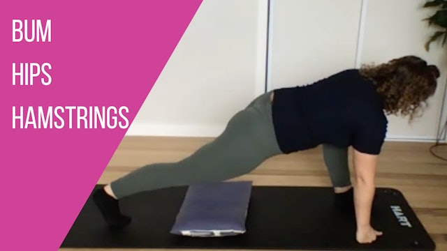 Bum, Hips and Hamstring Stretching by Phoebe Heyhoe