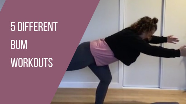 5 Bum Workouts by Phoebe Heyhoe