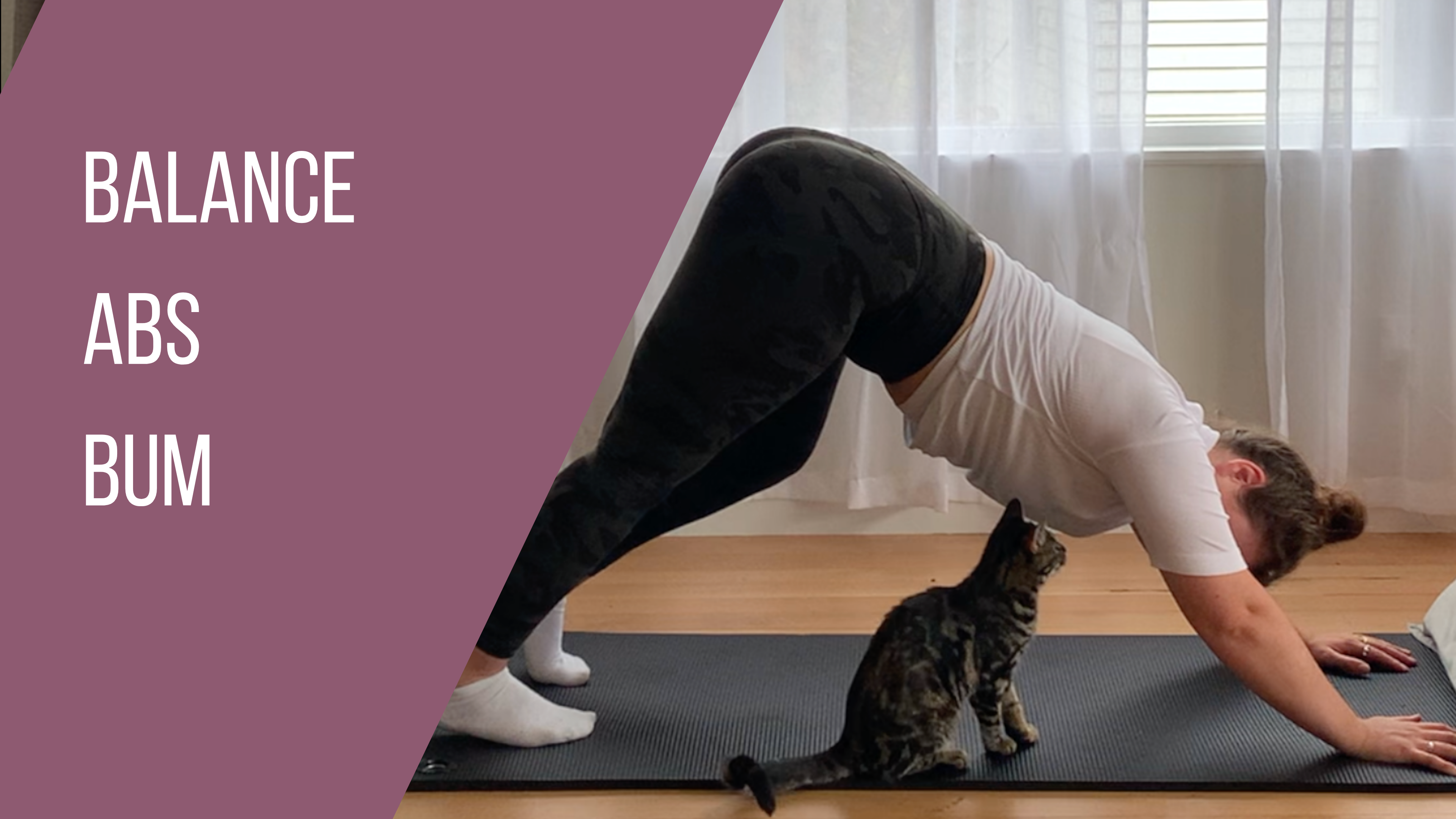 Balance, Abs and Butt Work! 