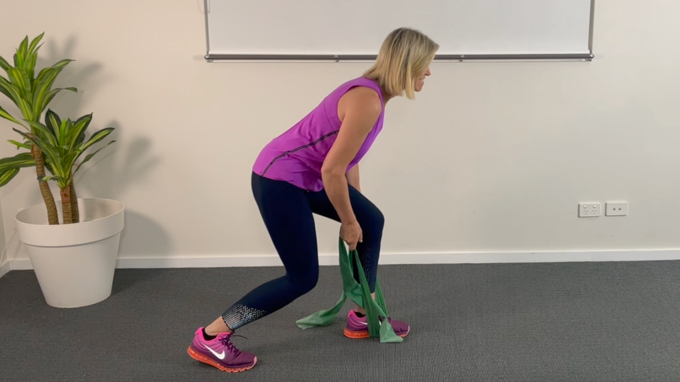 Strength and Conditioning with a Long Band