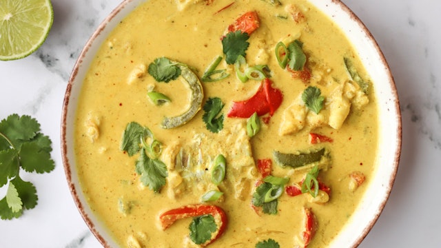 Coconut Fish Curry - Serves 4