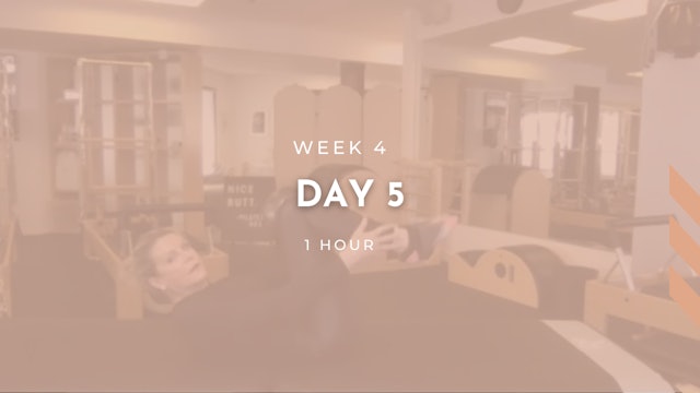 Week 4 - Day 5