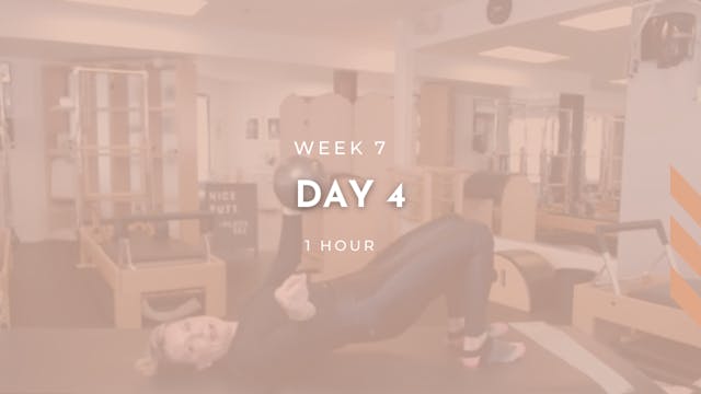 Week 7 - Day 4