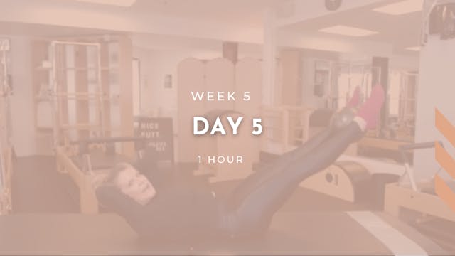 Week 5 - Day 5