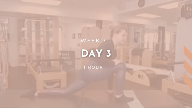 Week 7 - Day 3