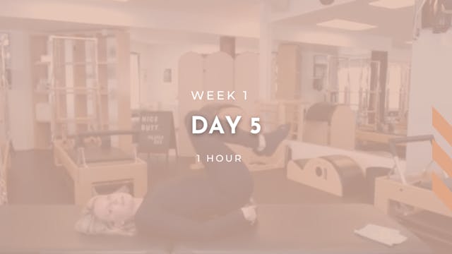 Week 1- Day 5