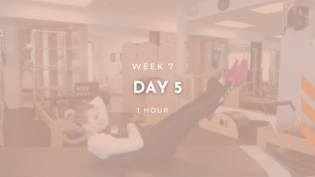 Week 7 - Day 5