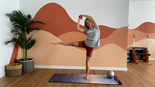 Full Body Ball Barre. 30 min