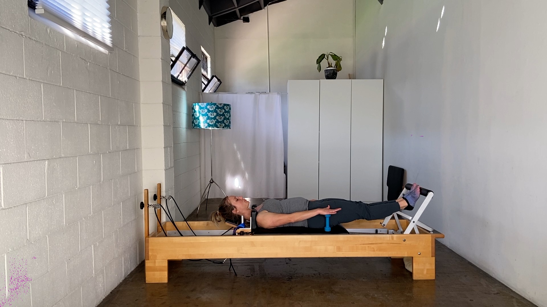 15 min Reformer Boost. free weights