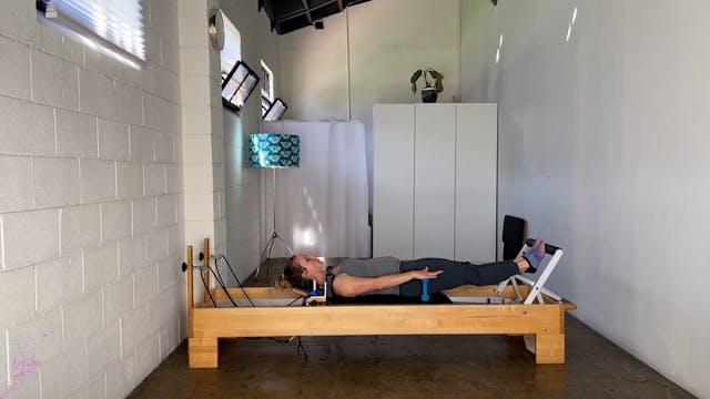 15 min Reformer Boost. free weights