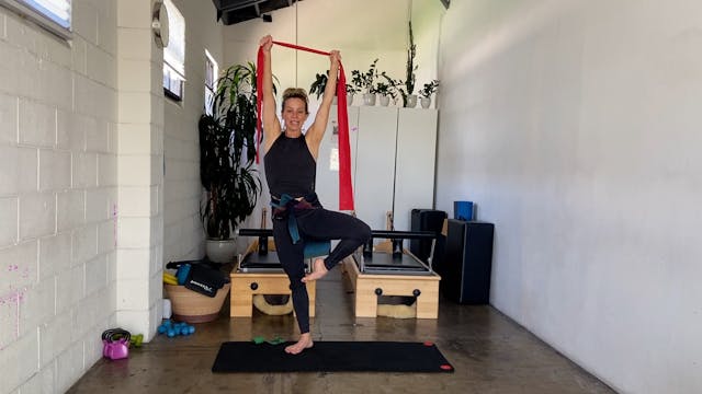 Banded Balletic Workout. 28 min