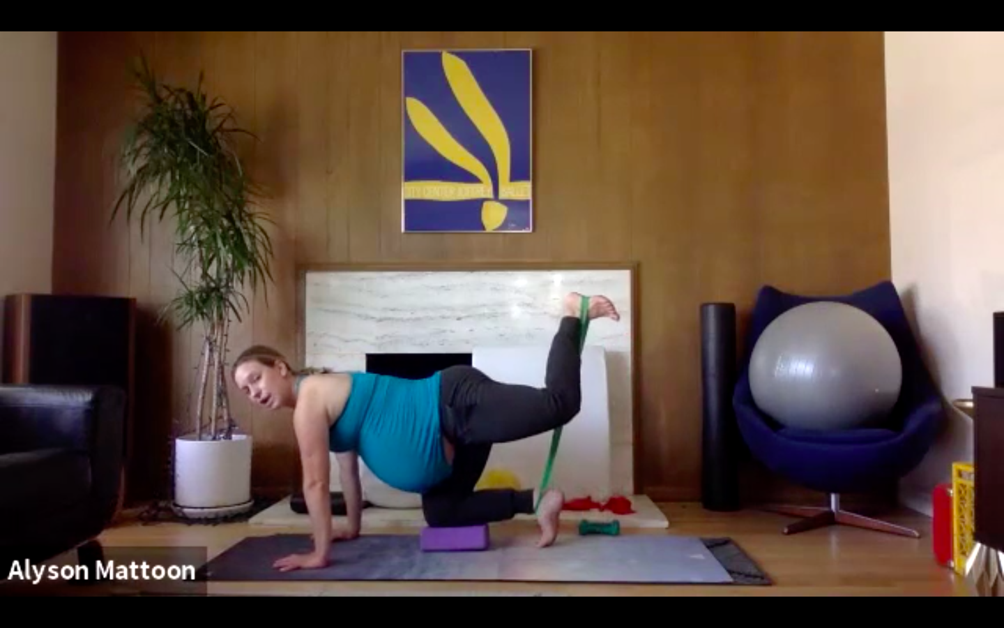 Live FIT Full Body Balance Focus. 7.15.21. bands. yoga block. weights