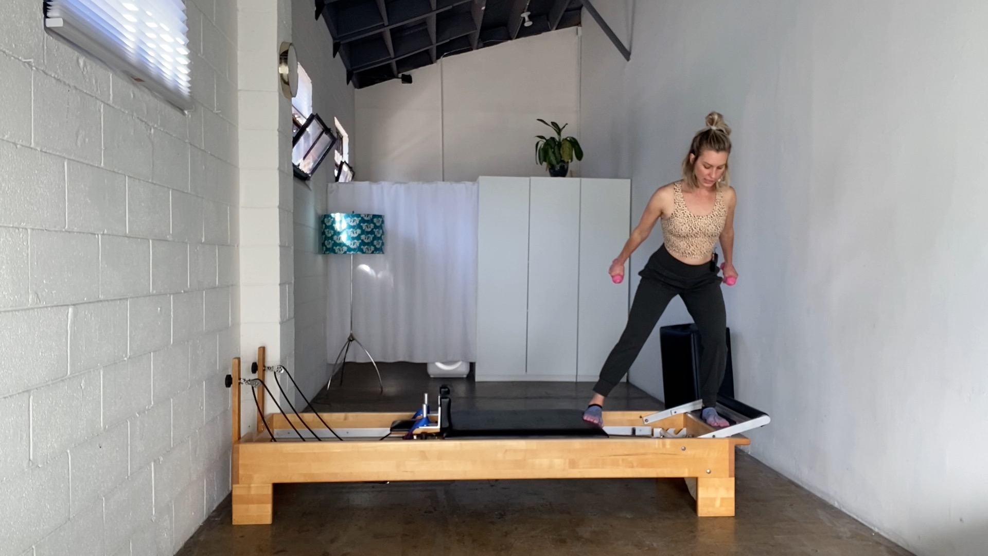 Reformer FIT for Strong Bones: 50 min. weights.