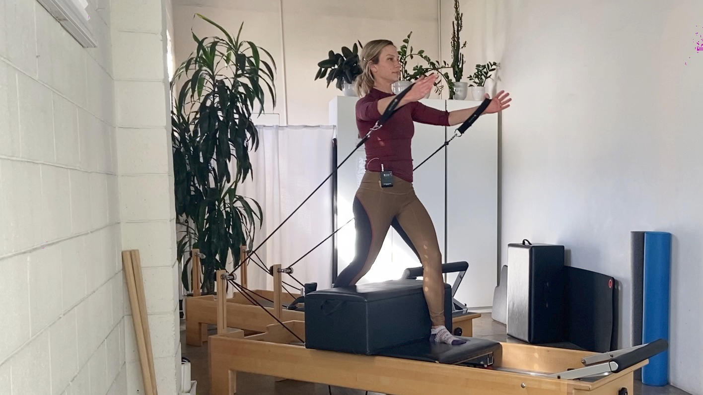 Full Body Comprehensive Reformer flow.  50 min