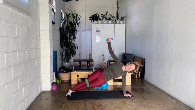 Full Body Centering Mat. weights. ban...