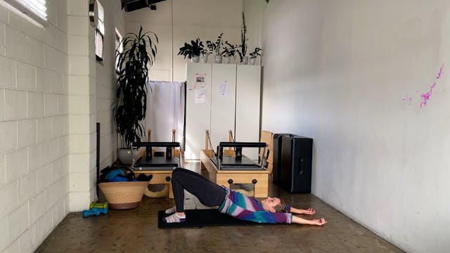 Gentle Pilates Mat to Calm and Reset....