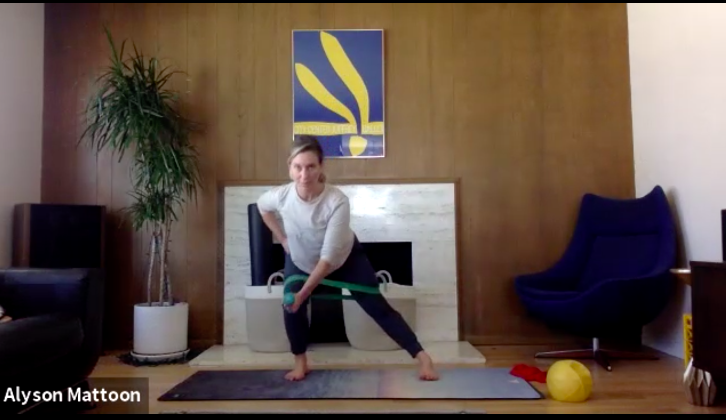 Live FIT Cross Body focus 3/18/21. weights. band. ball. prenatal friendly.