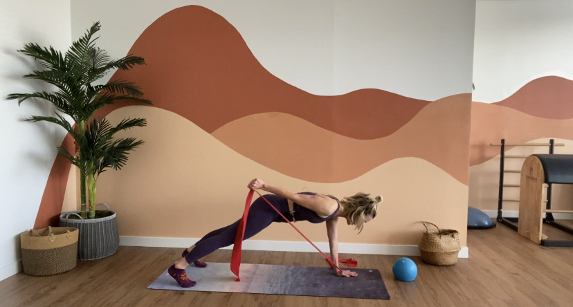 Full Body Band Mat. band. ball. 30 min