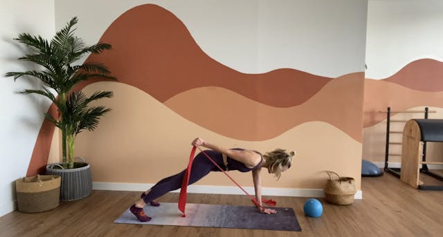 Full Body Band Mat. band. ball. 30 min